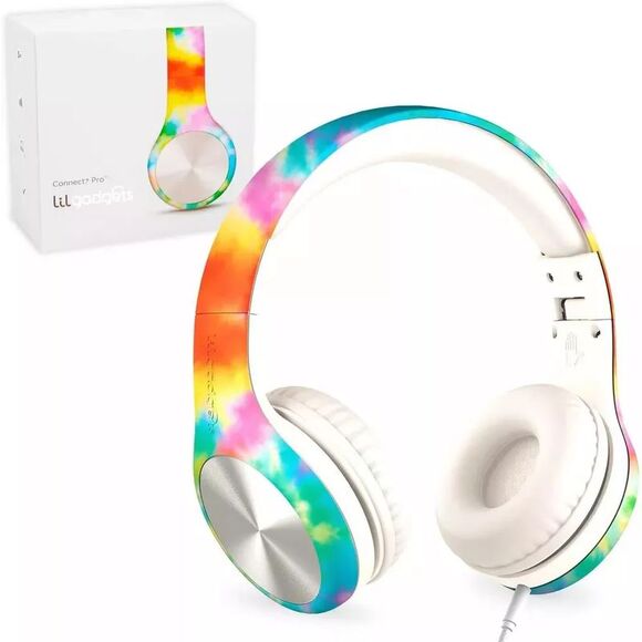 LilGadgets Connect+ PRO Kids Headphones with Microphone - Picture 1 of 5
